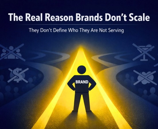 THE REAL REASON BRANDS DON’T SCALE Why Saying “No” Has Become a Critical Strategy