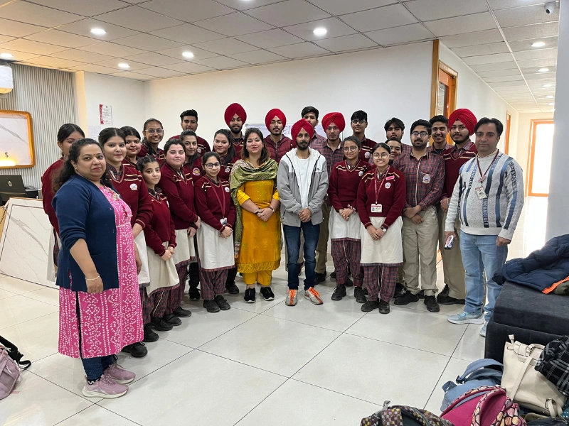 Interactive session with DAV students at Webcooks Digital Marketing Institute