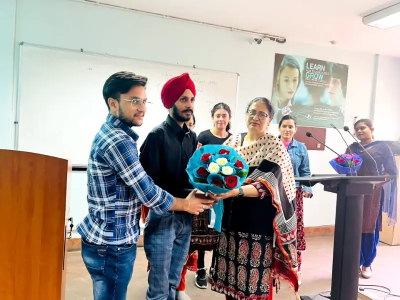 Inspiring event at GNDU, where students and professionals collaborate on innovative ideas