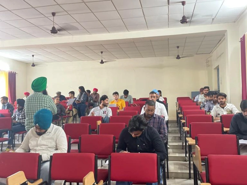 A hands-on learning session with Nag Kalan GSSS students, organized by Webcooks.