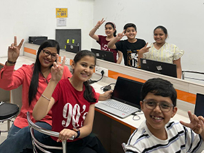 Interactive session with DAV students at Webcooks Digital Marketing Institute